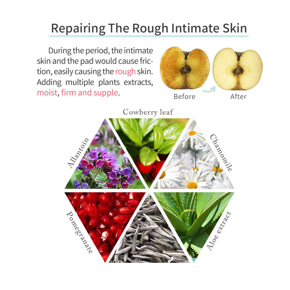 HH Herb&Health Feminine Deodorant Spray - Natural Essential Oil Intimate Soothing Mist - Spray PLUS